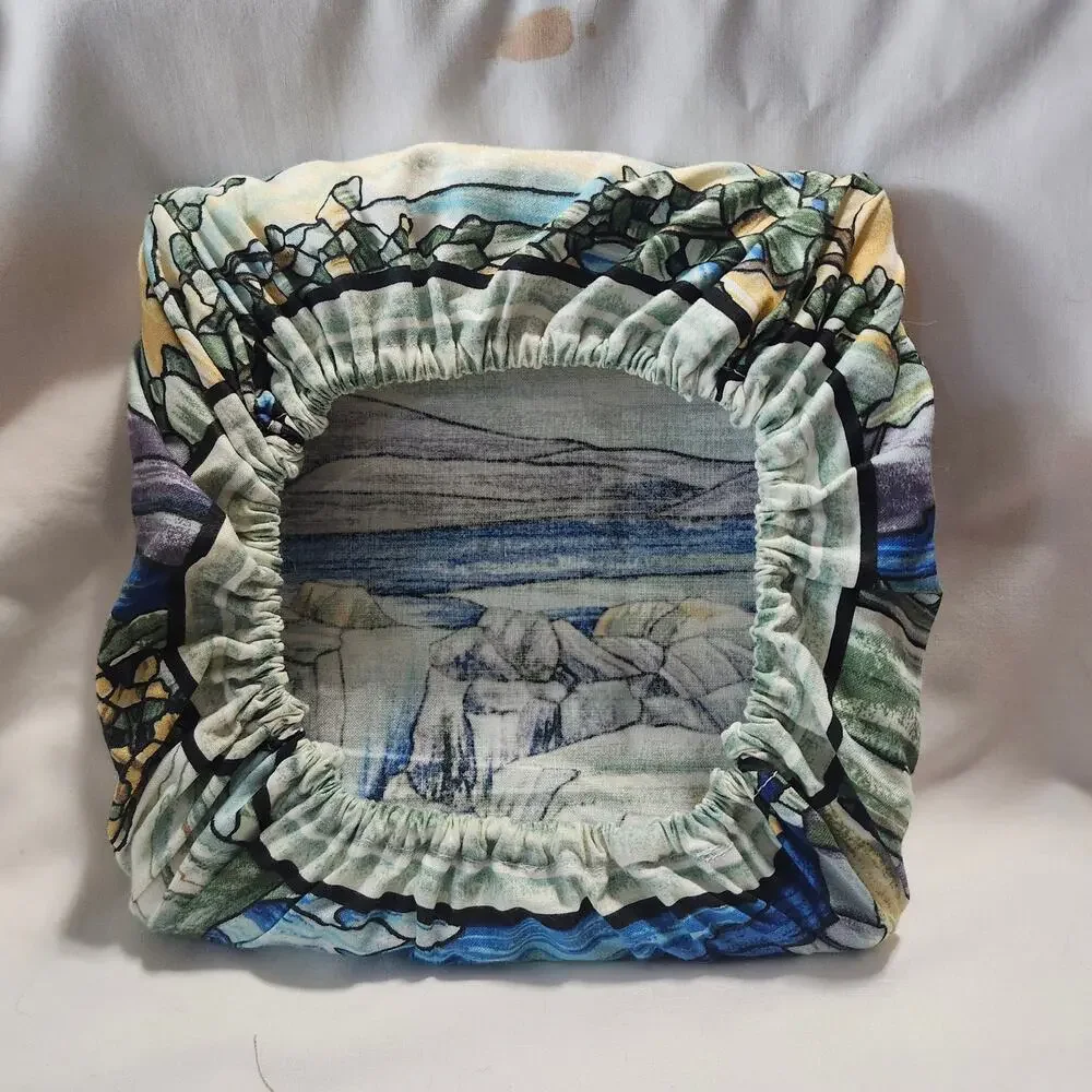 One Day at a Time Full Coverage QSnap Dust Guard Cover 8 inch Handmade B16